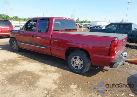 2004 Chevrolet Silverado Ls из США, поврежденный, VIN 2GCEC19TX41158274